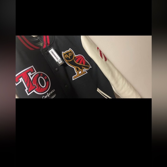 OVO Toronto Raptors Varsity Jacket (New) - Picture 2 of 2